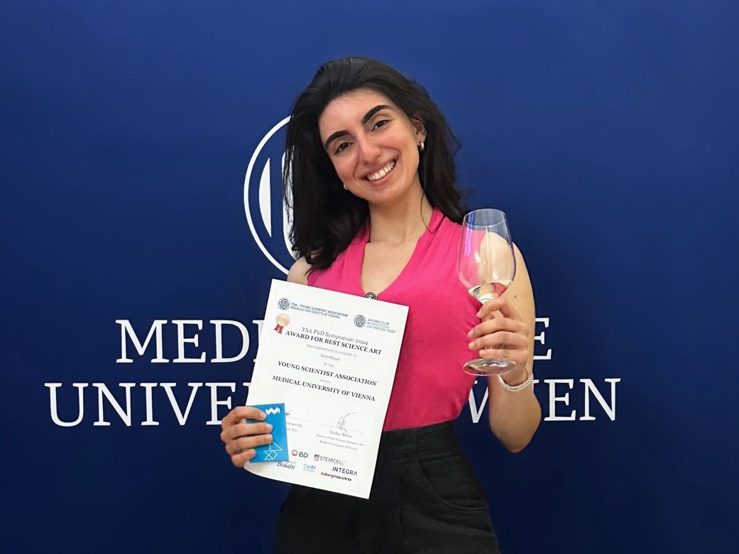 Eirini Klinaki für “The Burn” mit dem YSA Science Award ausgezeichnet